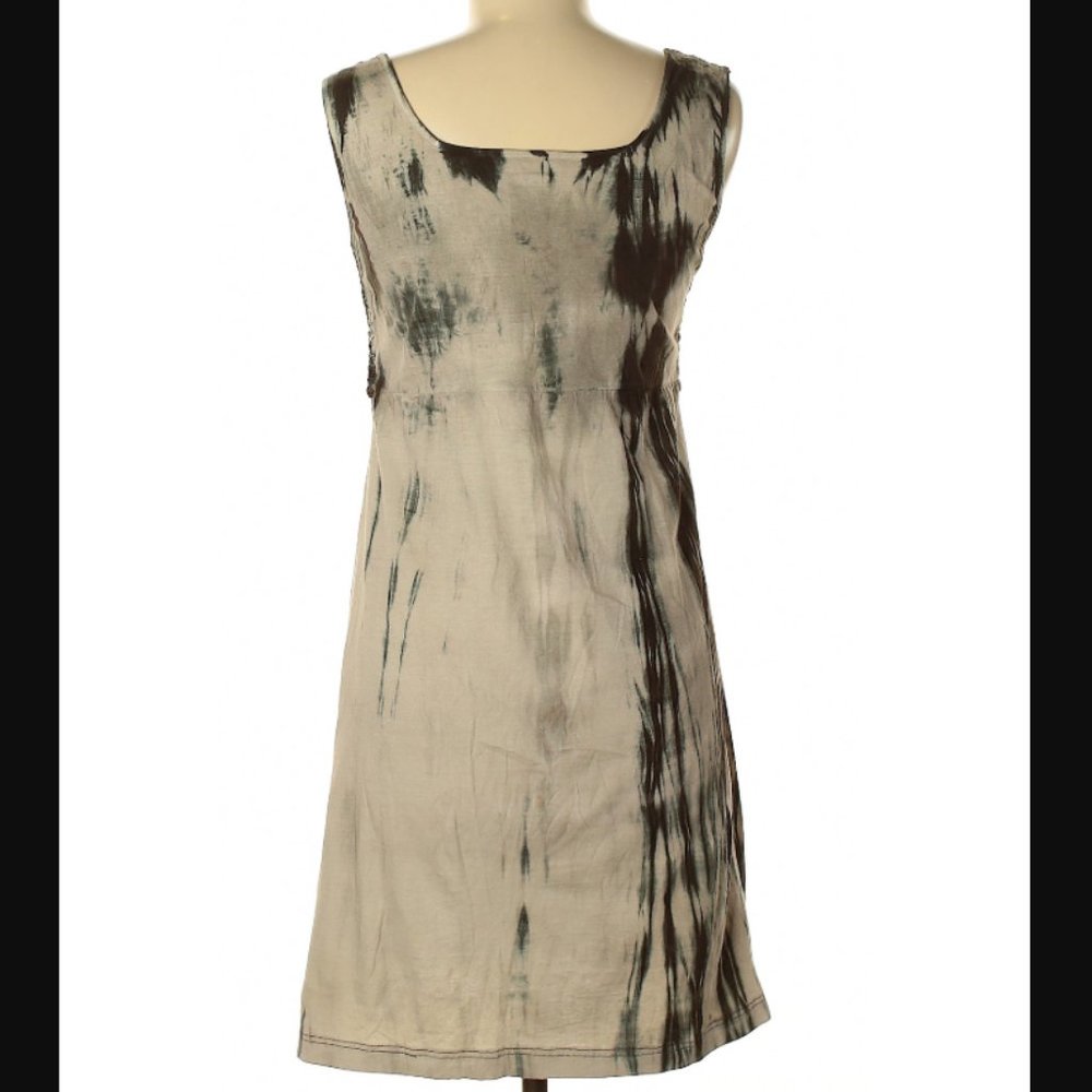 Sent➡Consignment Tie Dye Crochet Boho Mini Dress - Picture 4 of 5